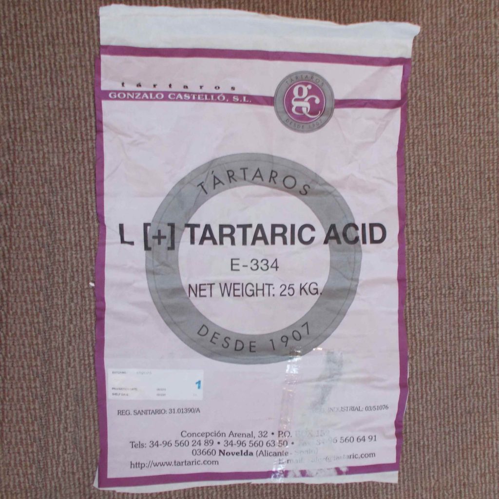 Tartaric Acid 25 Kg Discount Homebrew
