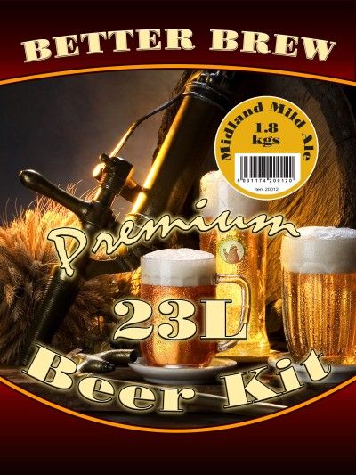 Better Brew Beer Kit (23 litres) - Midland Mild Ale