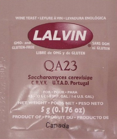 Lalvin QA23 Wine Yeast 5g