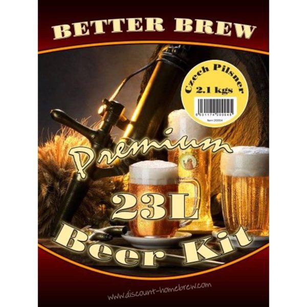 Better Brew Beer Kit (23 litres) - Czech Pilsner